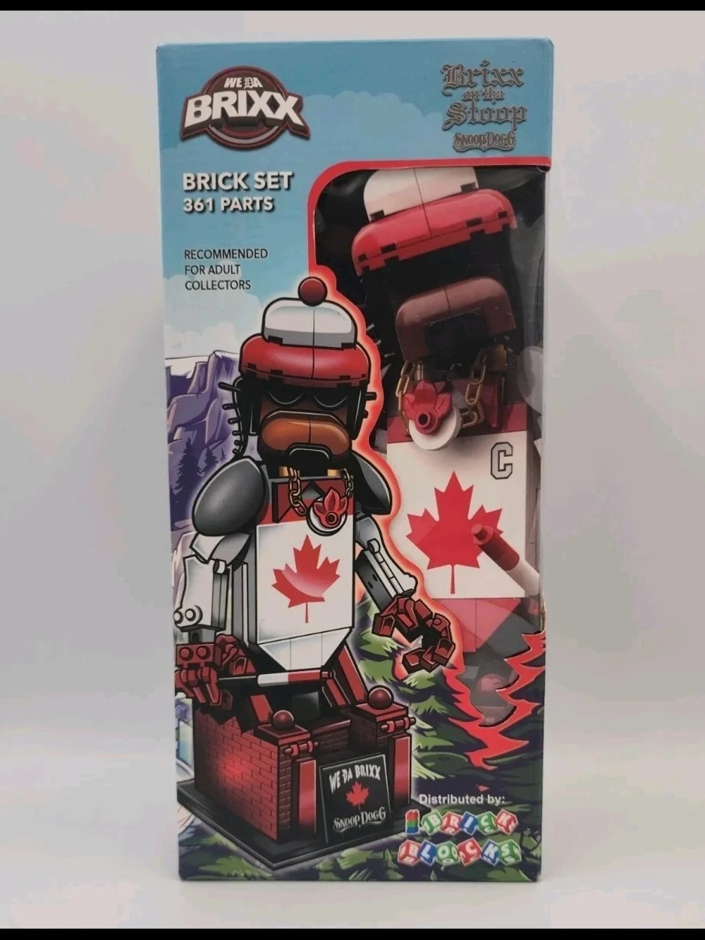 We Da Brixx Snoop Dogg 354 Pc. Cali To Canada Building Set
